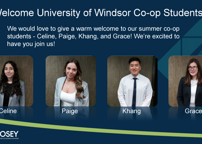 Welcome University of Windsor Summer Co-ops!