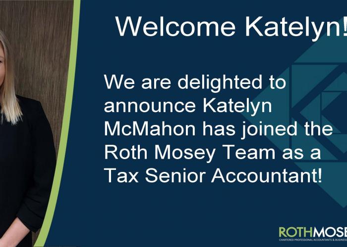 Welcome Katelyn!