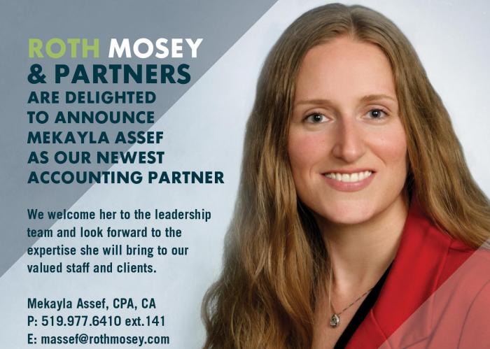 Announcing Our Newest Accounting Partner, Mekayla Assef
